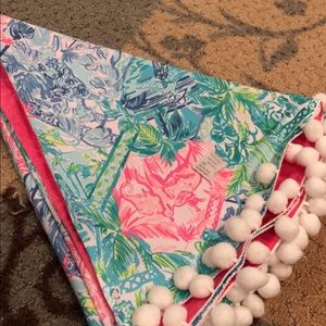 New Lilly Pulitzer Christmas Tree Skirt